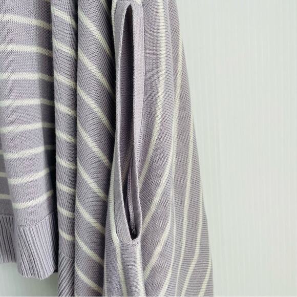 Lululemon forward flow poncho size OS purple and white - Picture 7 of 13